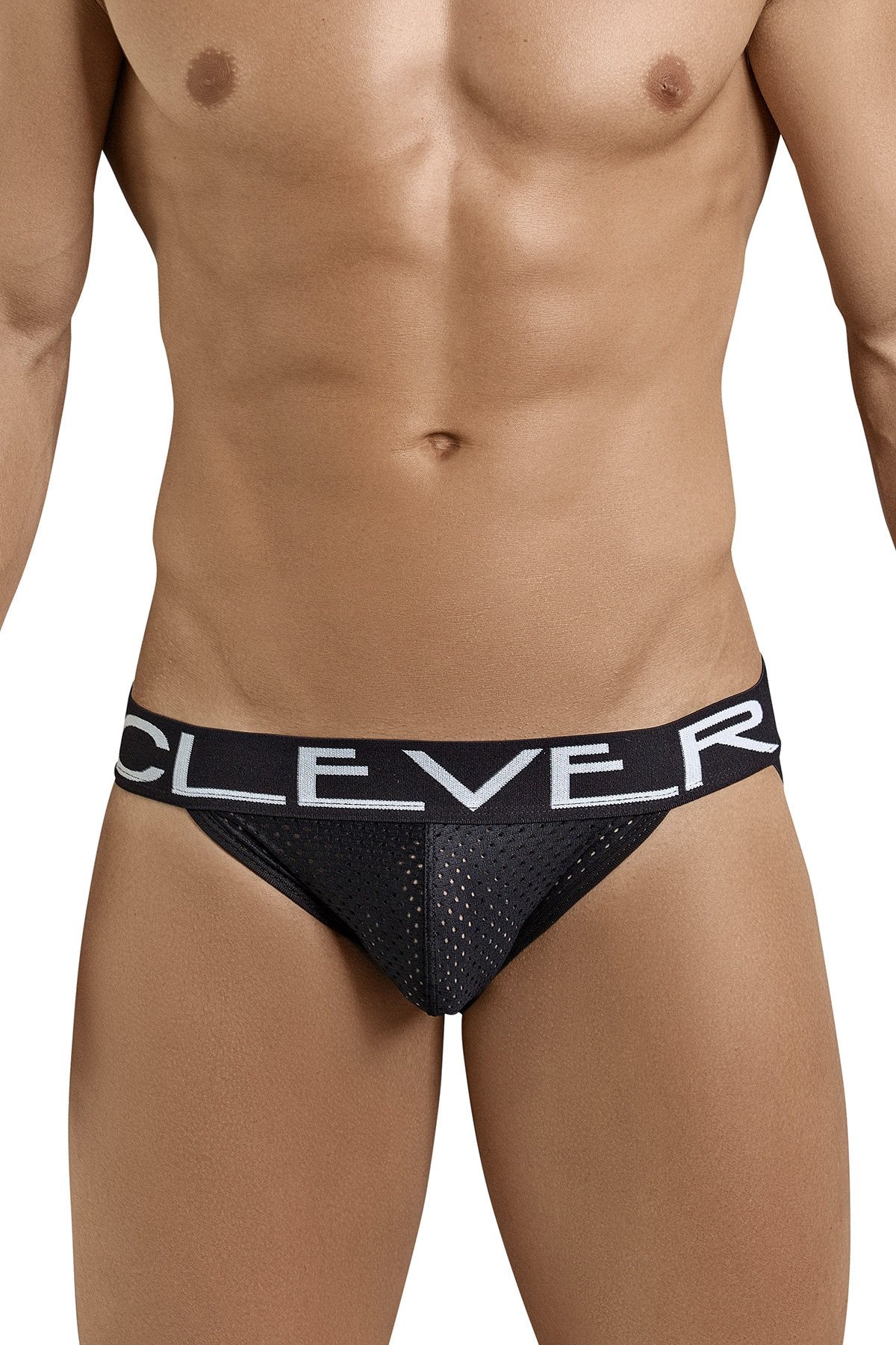 Clever Black Fancy Brief