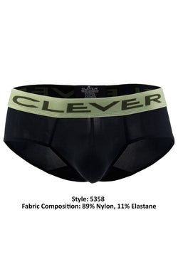 Clever Black/Green Exclusive Classic Brief thumbnail 4