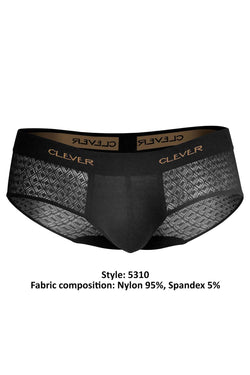 Clever Black Magnificent Classic Brief thumbnail 3