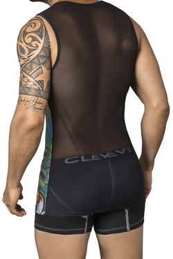 Clever Black Papaya Tank Top thumbnail 2