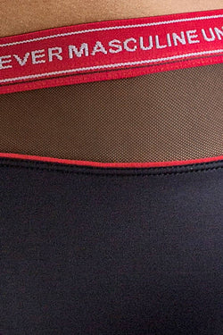 Clever Black/Red Nectar Piping Brief thumbnail 4