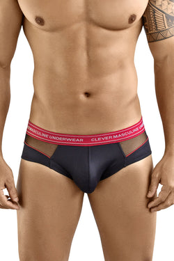 Clever Black/Red Nectar Piping Brief thumbnail 1