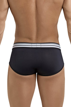 Clever Black Sophisticated Piping Brief thumbnail 2