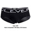 Clever Black Sophisticated Piping Brief
