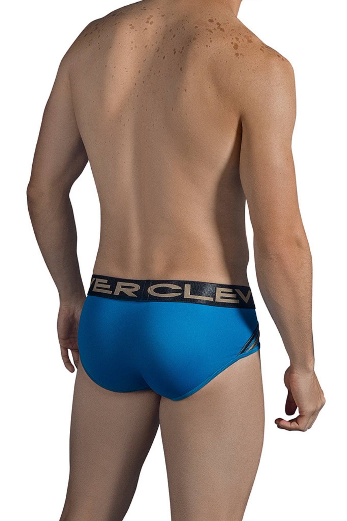 Clever Blue Army Piping Brief