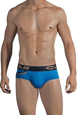 Clever Blue Army Piping Brief thumbnail 1