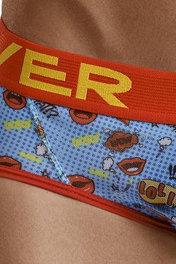 Clever Blue/Coral/Multi Laugh Jockstrap thumbnail 3
