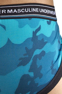 Clever Blue Irresistible Piping Brief thumbnail 3