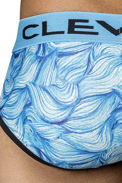 Clever Blue Wind Piping Brief thumbnail 3
