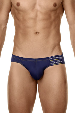 Clever Dark Blue Expression Brief thumbnail 1