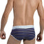 Clever Dark-Blue Wine Piping Brief