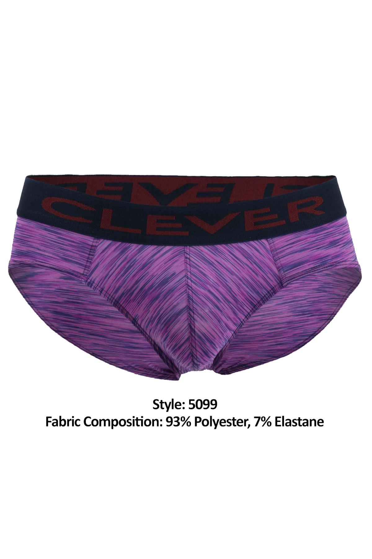 Clever Grape/Navy Limited Edition Striped Latin Brief