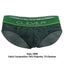 Clever Green/Blue Limited Edition Striped Latin Brief