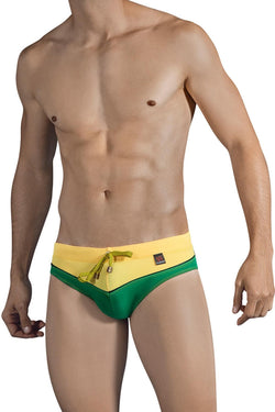 Clever Green Mango Swim Brief thumbnail 1