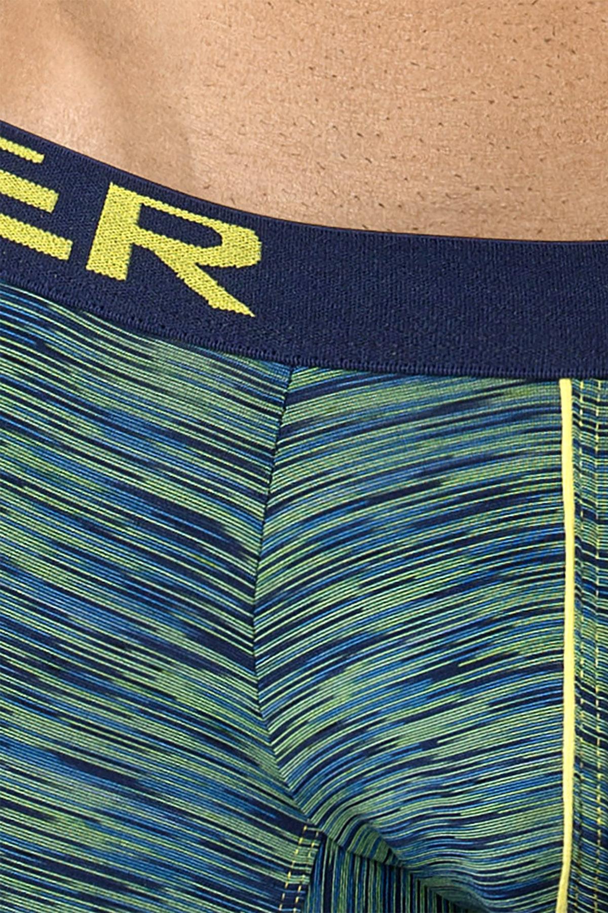 Clever Green/Navy Opera Boxer Brief