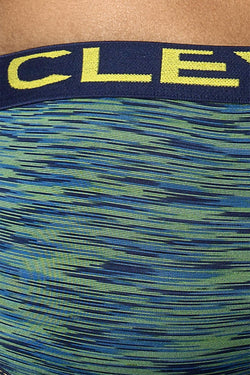 Clever Green/Navy Opera Piping Brief thumbnail 3