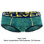 Clever Green/Navy Opera Piping Brief
