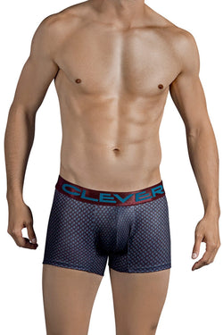 Clever Grey Diamond Boxer Brief thumbnail 1