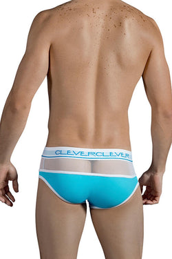 Clever Light-Blue Honeycomb Piping Brief thumbnail 2