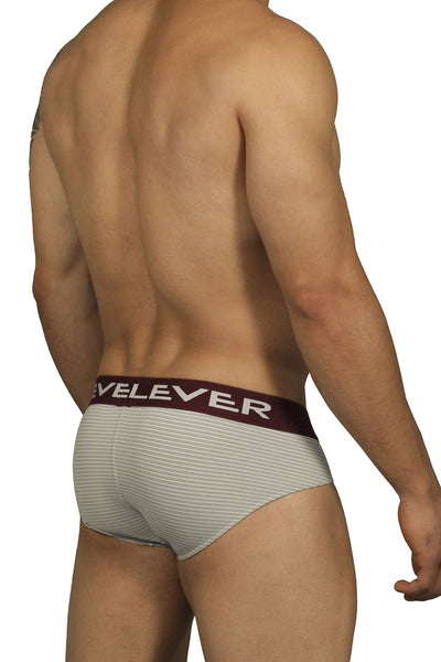 Clever Limited Edition Grey Pinstripe Latin Brief 519945