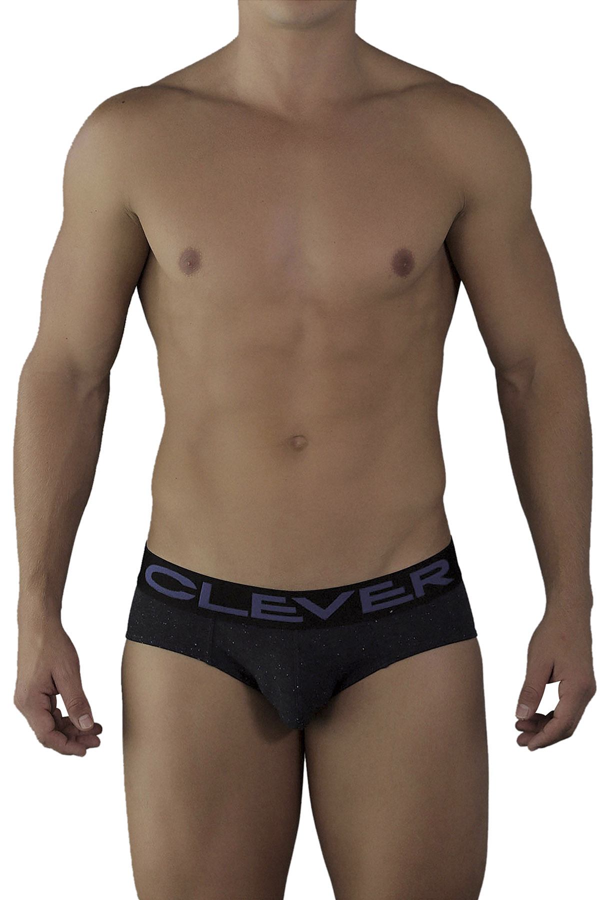 Clever Limited Edition Navy Speckled Latin Brief 509993