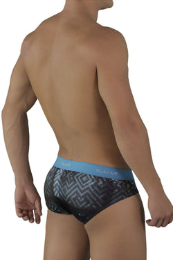 Clever Limited Edition Turquoise/Black Latin Brief 509980 thumbnail 3