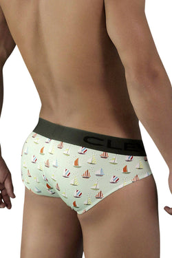 Clever Mint/Green Limited Edition Sailboat Latin Brief thumbnail 3