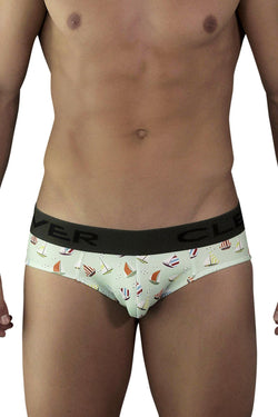 Clever Mint/Green Limited Edition Sailboat Latin Brief thumbnail 1