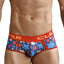 Clever Red/Blue Rocker Piping Brief