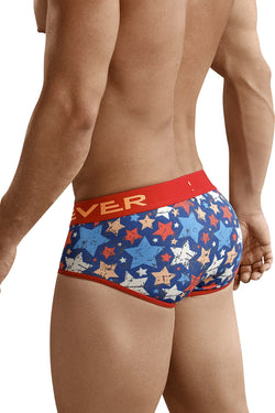 Clever Red/Blue Rocker Piping Brief thumbnail 2