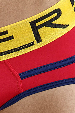 Clever Red Czech Piping Brief thumbnail 3