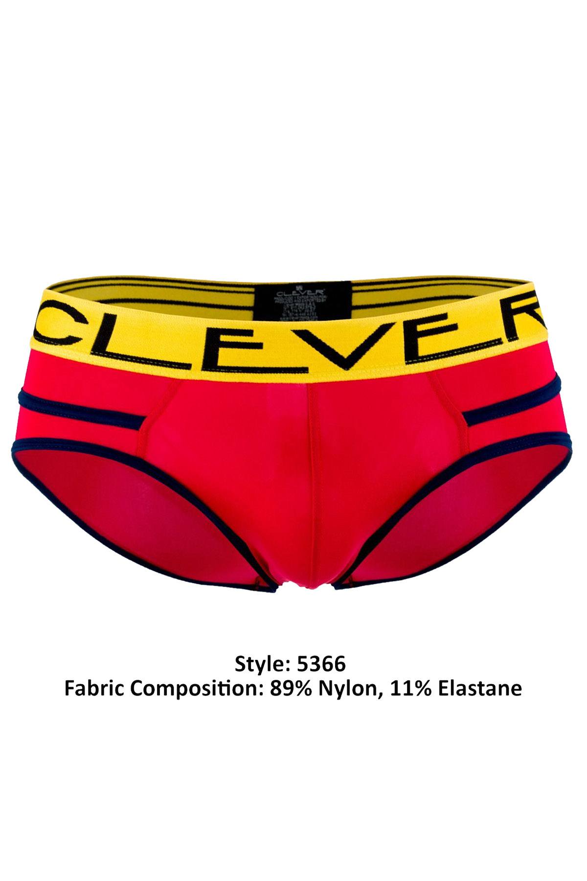 Clever Red Czech Piping Brief
