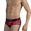 Clever Red Electricity Piping Brief