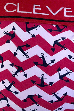 Clever Red Limited Edition Anchor Latin Brief thumbnail 3