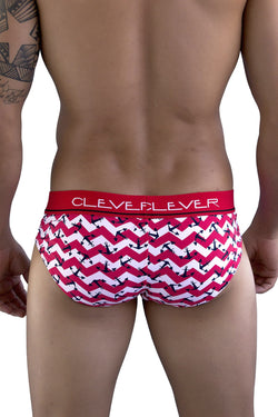 Clever Red Limited Edition Anchor Latin Brief thumbnail 2