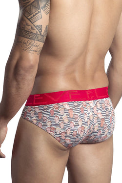 Clever Red/Multi Limited Edition Sailor Latin Brief thumbnail 2