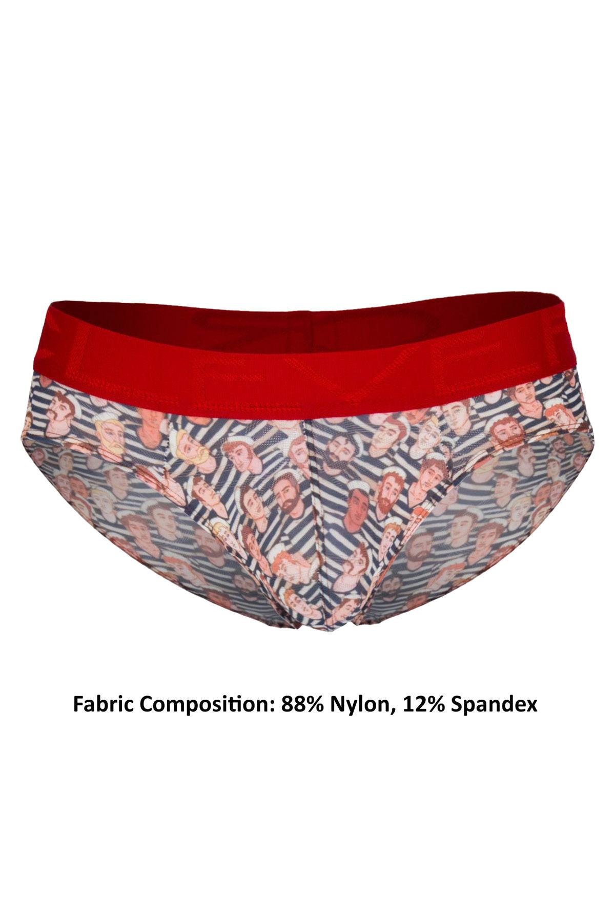 Clever Red/Multi Limited Edition Sailor Latin Brief