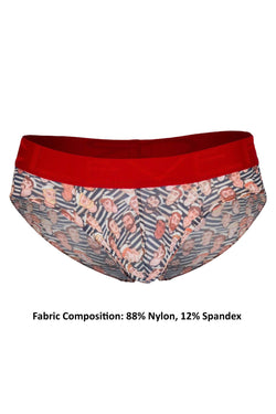 Clever Red/Multi Limited Edition Sailor Latin Brief thumbnail 4