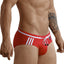 Clever Red Pool Party Swim Brief
