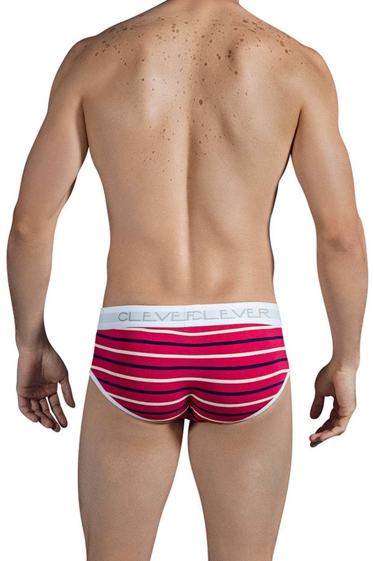 Clever Red Wine Piping Brief