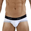 Clever White Alpine Piping Brief