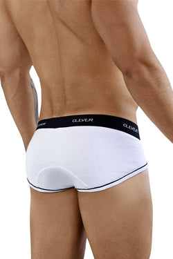 Clever White Alpine Piping Brief thumbnail 2