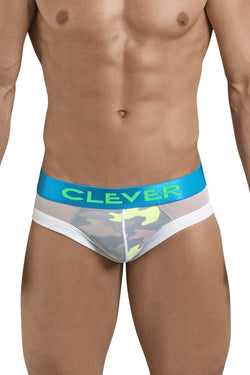 Clever White/Blue Angelic Jockstrap thumbnail 1