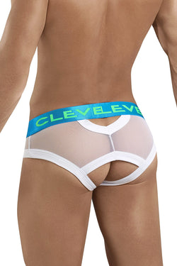 Clever White/Blue Angelic Jockstrap thumbnail 2