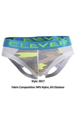 Clever White/Blue Angelic Jockstrap thumbnail 4