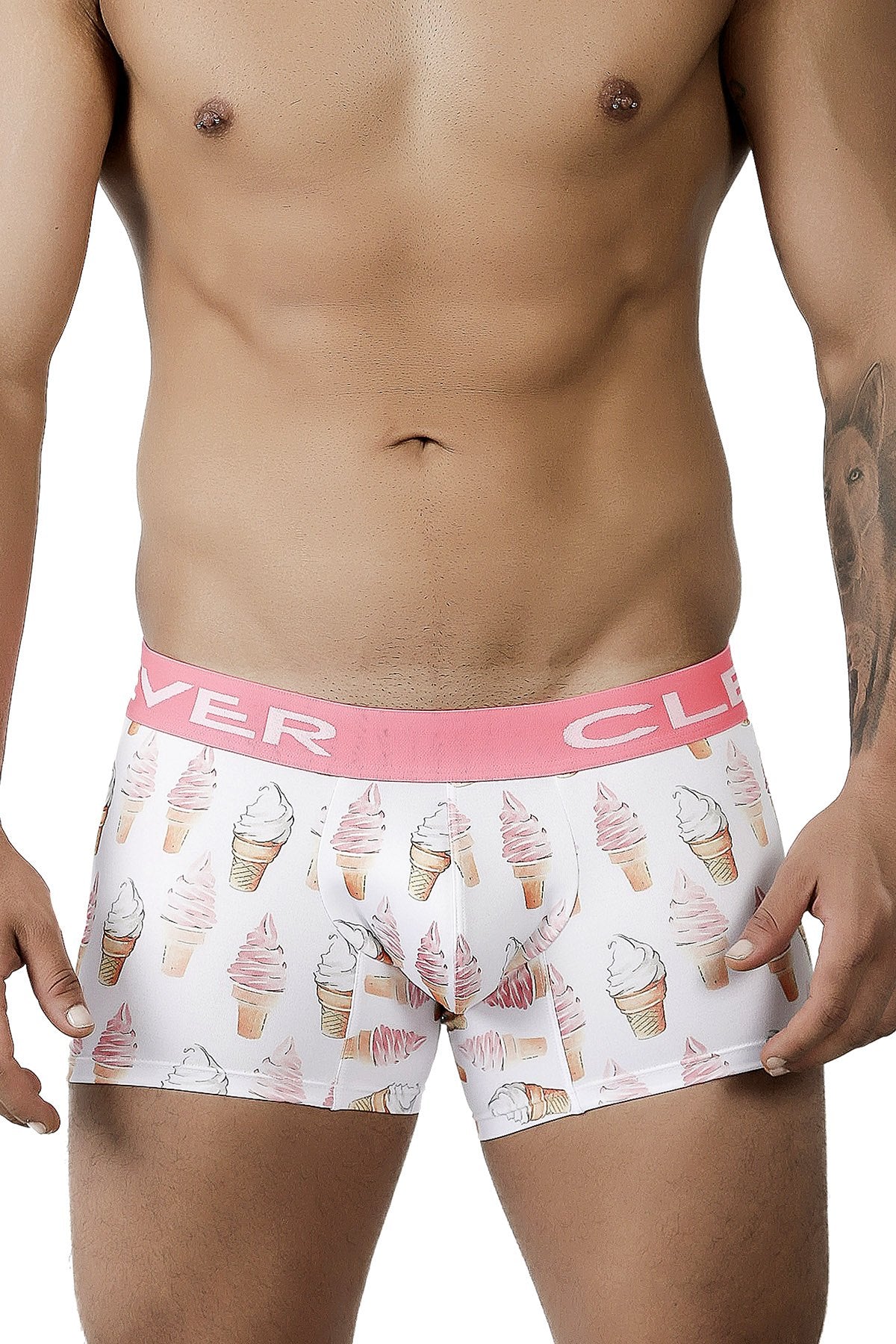 Clever White/Coral Limited Edition Ice Cream Trunk