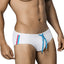 Clever White Darkling Swim Brief