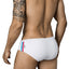 Clever White Darkling Swim Brief