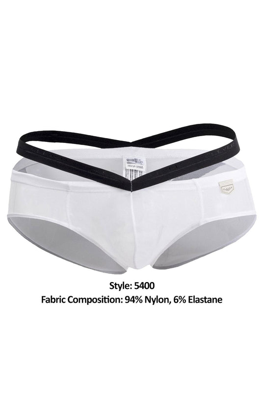 Clever White Gorgeous Latin Brief