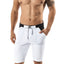 Clever White Guarulhos Long Swim Trunk